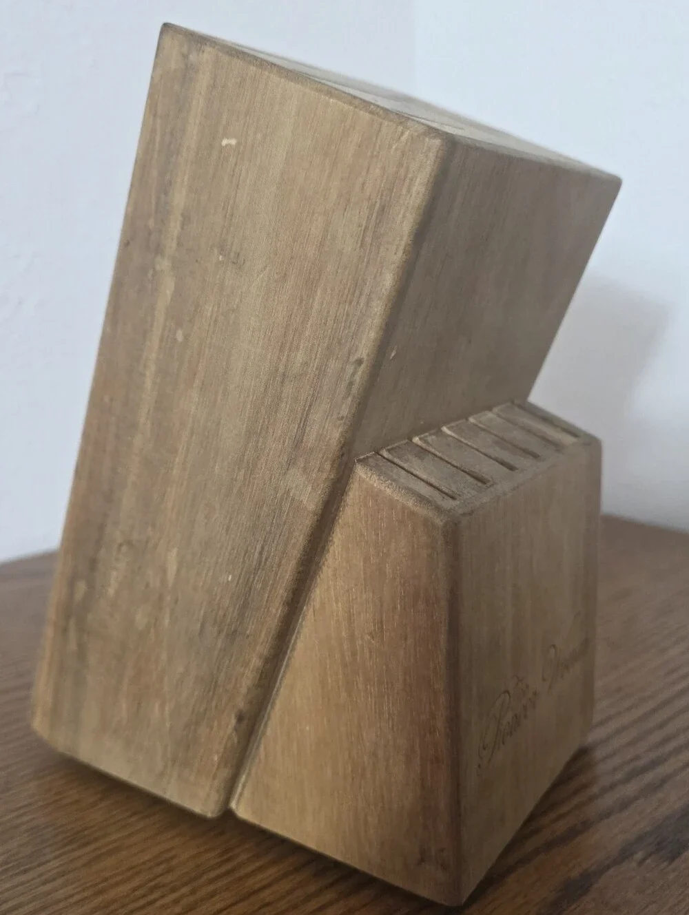 The Pioneer Woman Butcher Block Knife Rack Holder 13 Slots Block Only